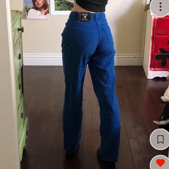 Versace Jeans High Waisted Straight Leg size 26 - Picture 3 of 7